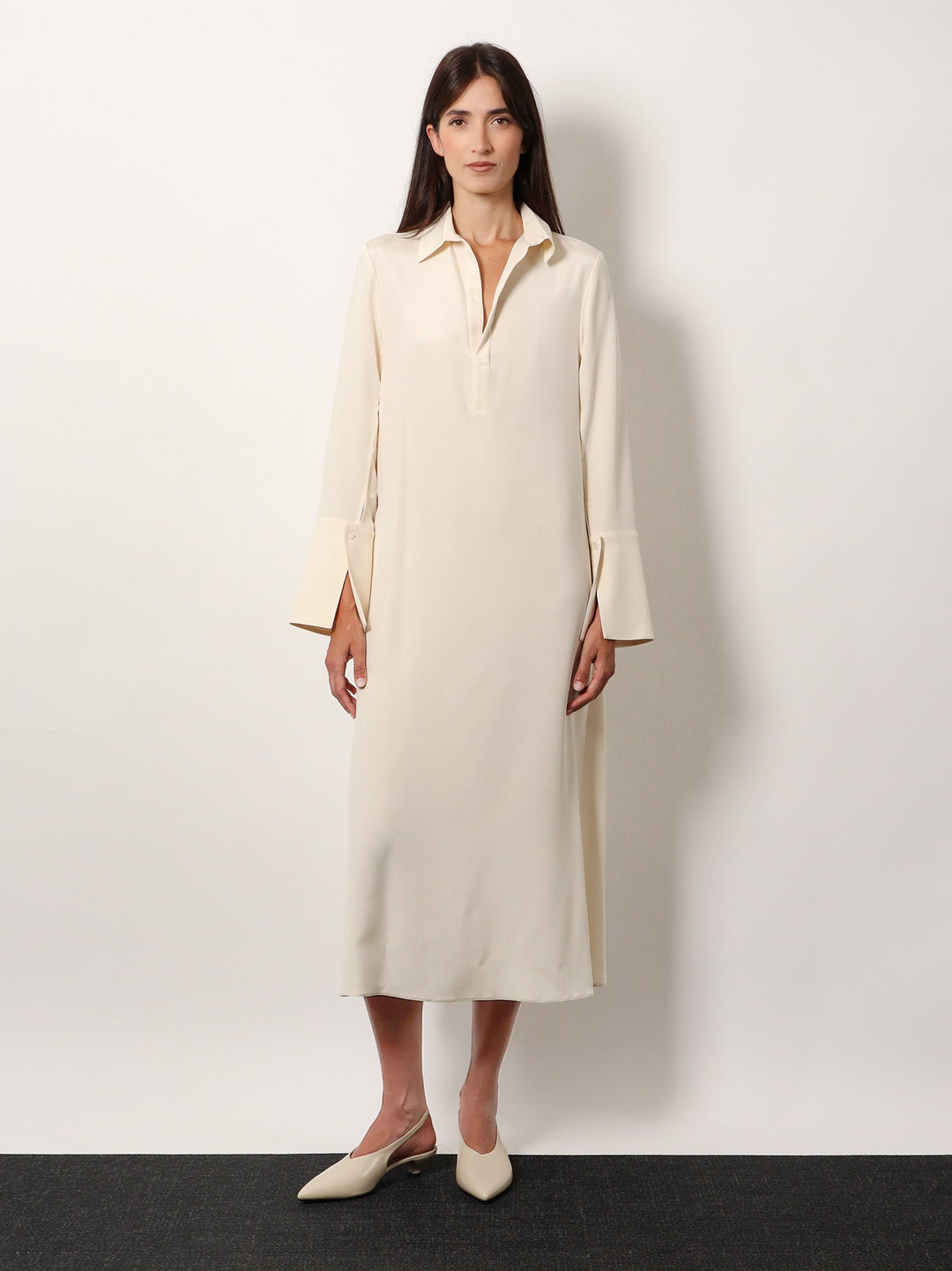Max Mara Women Ossola Midi Silk Dress
