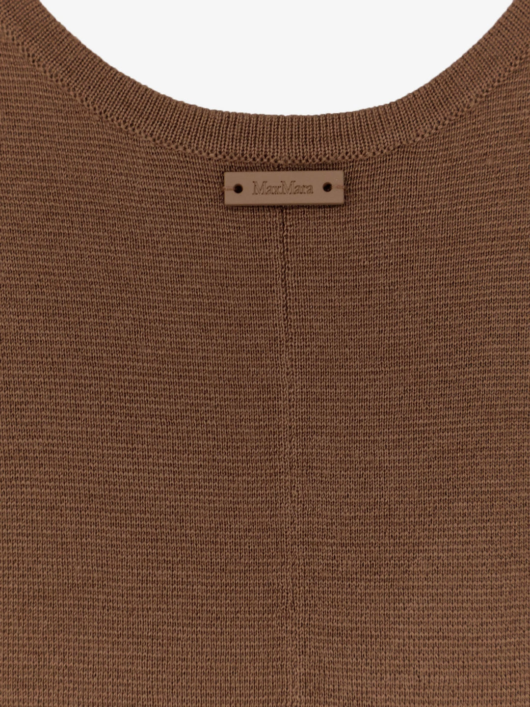 Max Mara Women Aceri Virgin Wool Long Dress