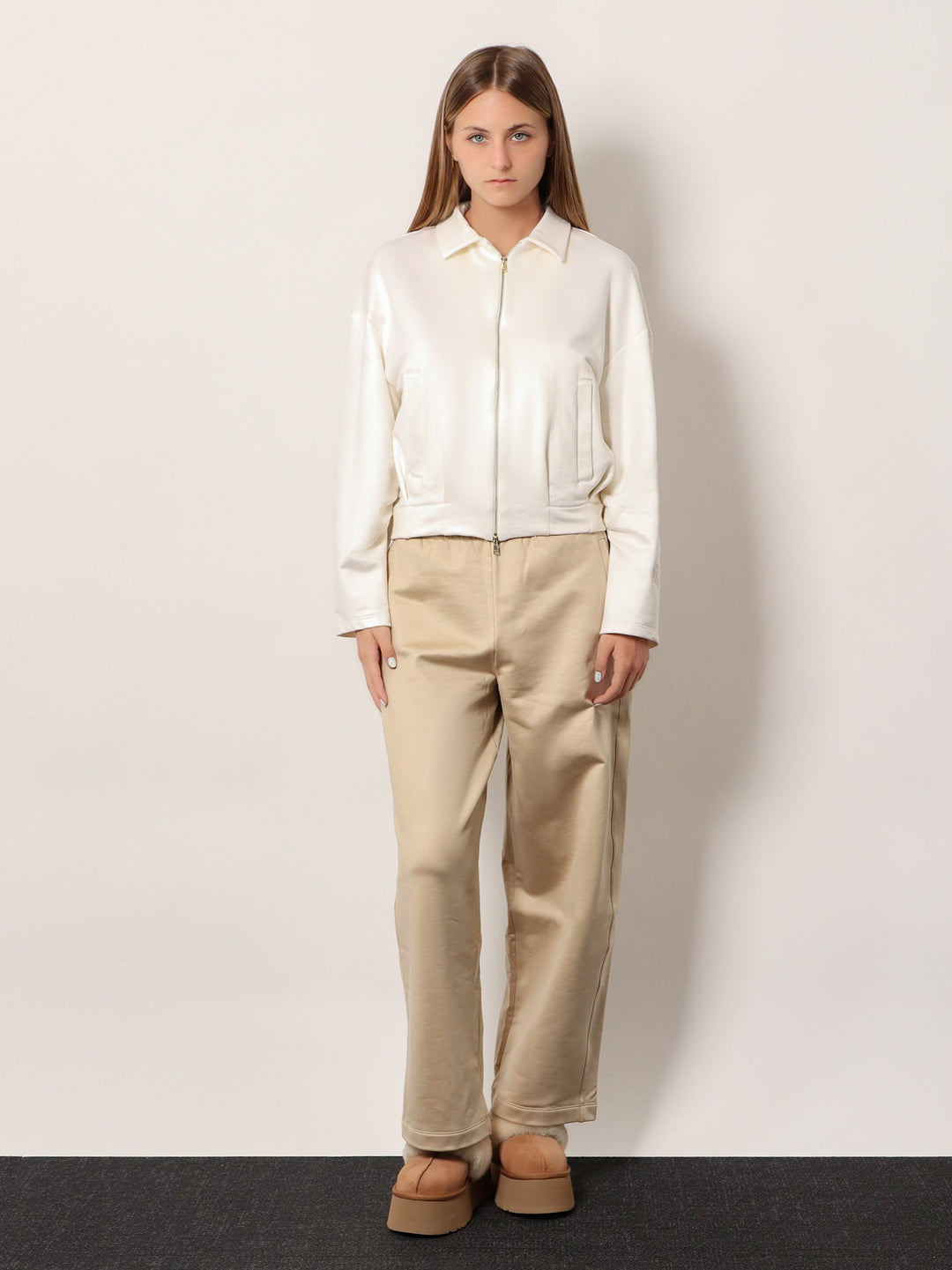 Max Mara Women Filovia Silk And Cotton Jogger Trousers