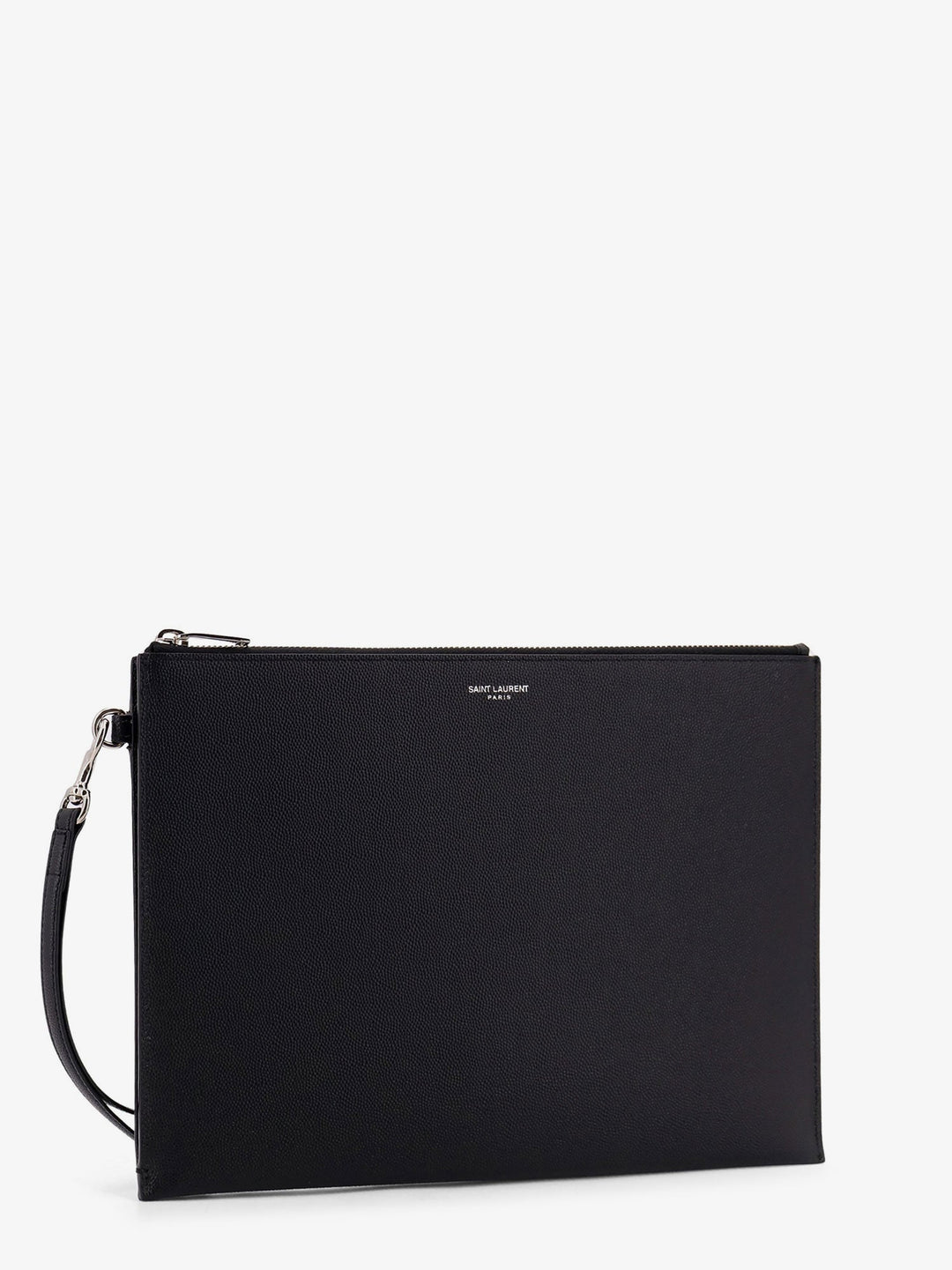 Saint Laurent Men Leather Ipad Holder