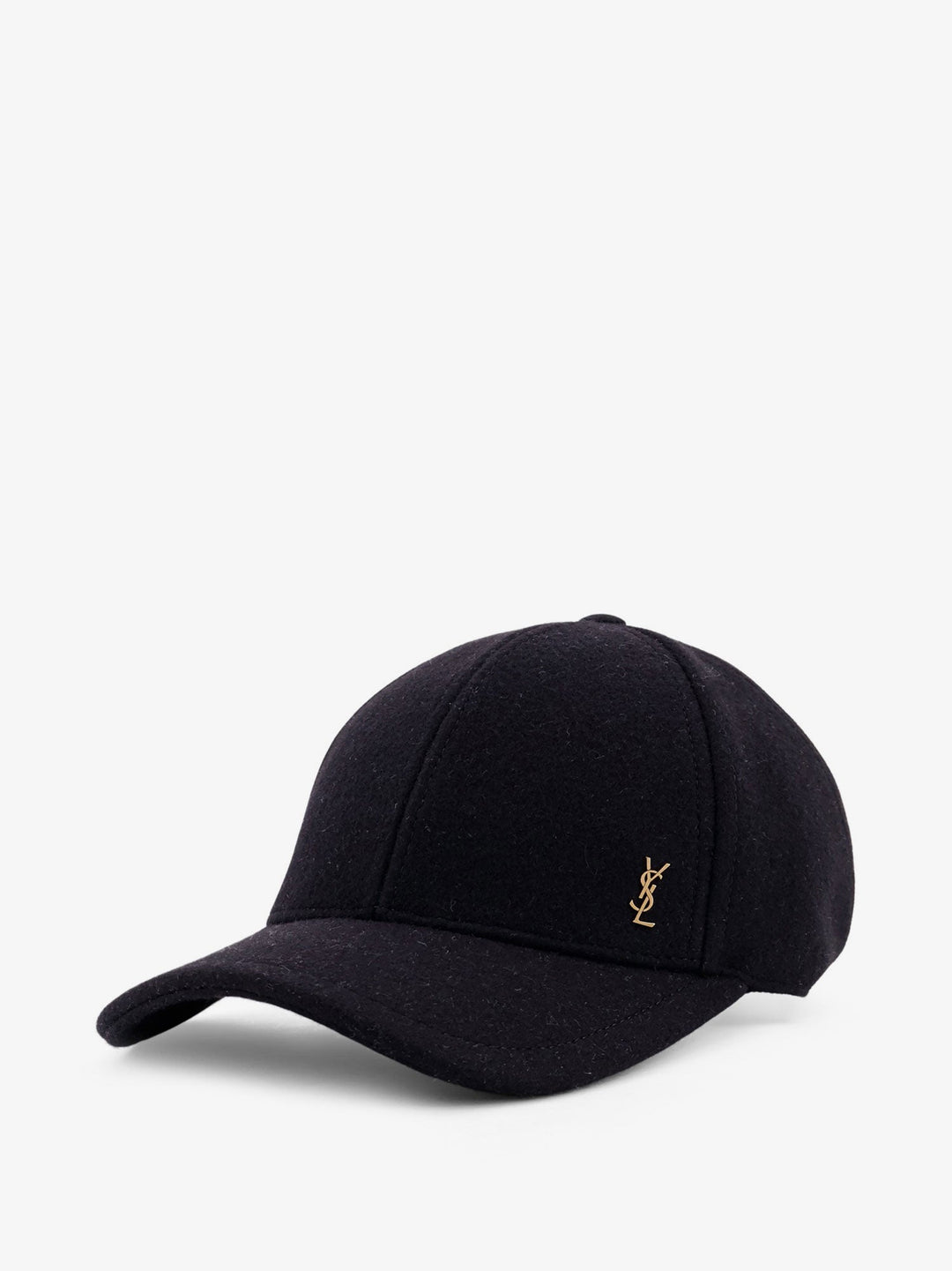 Saint Laurent Unisex Wool Baseball Hat