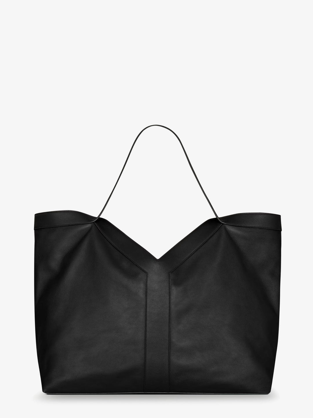 Saint Laurent Men Y Oversize Leather Tote Bag