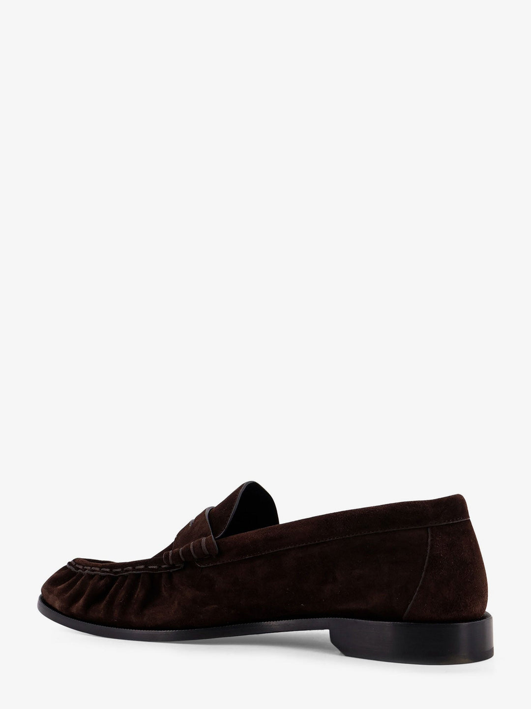 Saint Laurent Men Le Loafer 15 Moc Suede Loafers