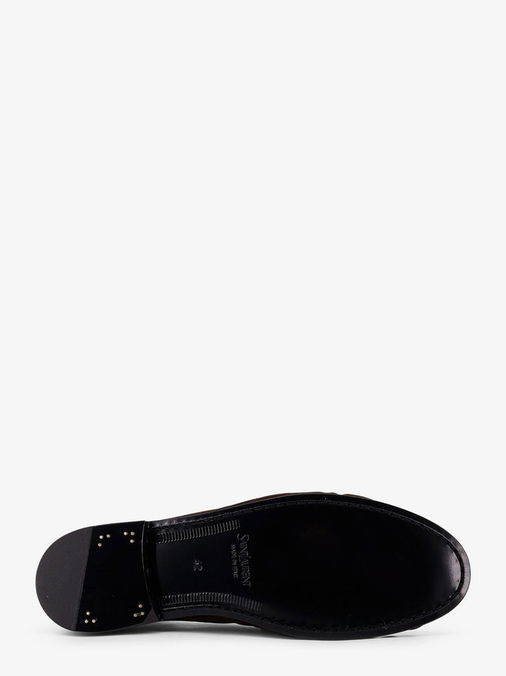 Saint Laurent Men Le Loafer 15 Moc Suede Loafers