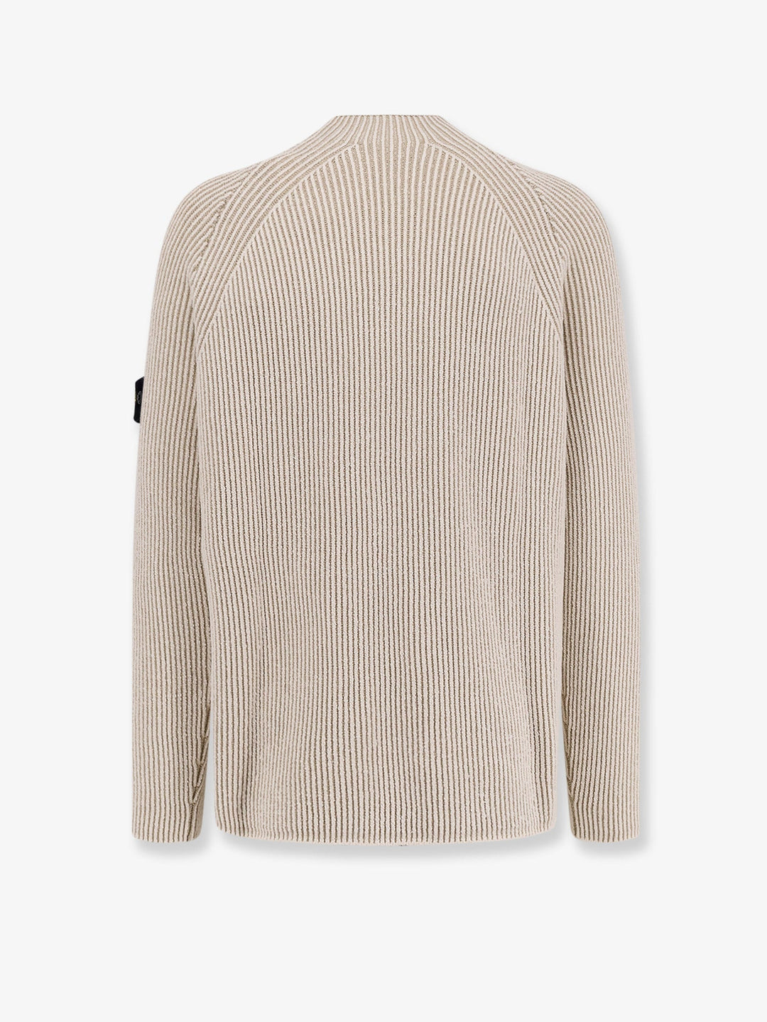 Stone Island Men Certified Virgin Wool And Cotton Sweater