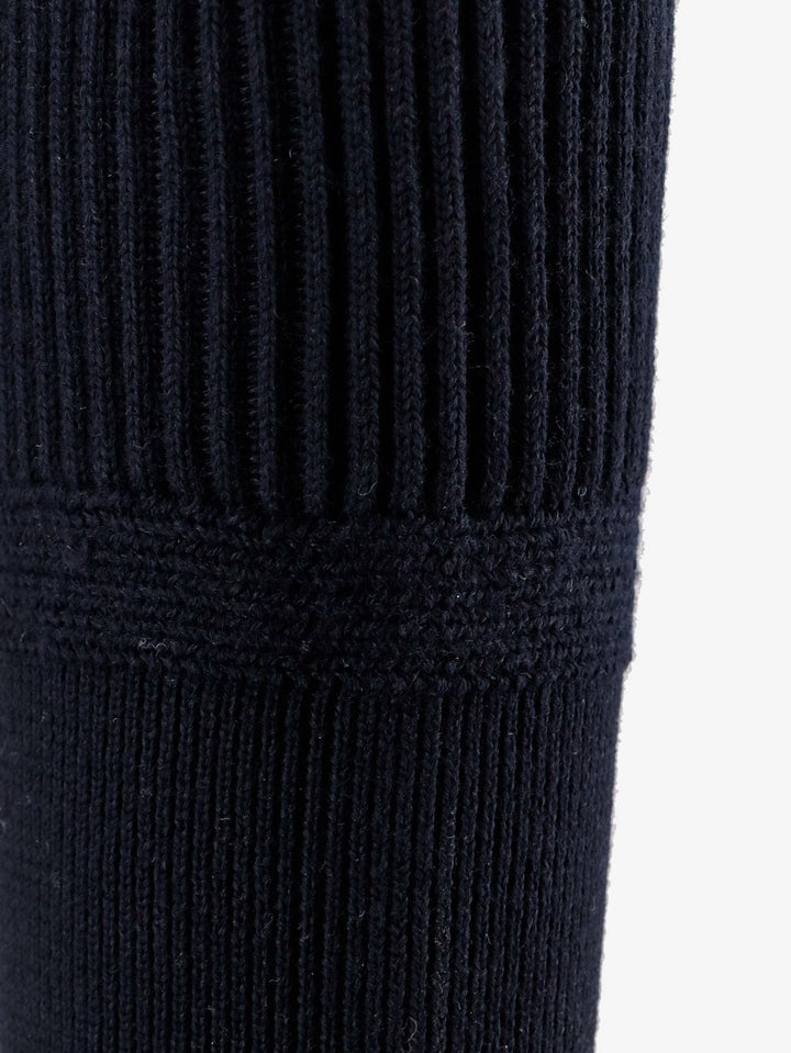 Stone Island Men Ribbed Certified Virgin Wool Sweater