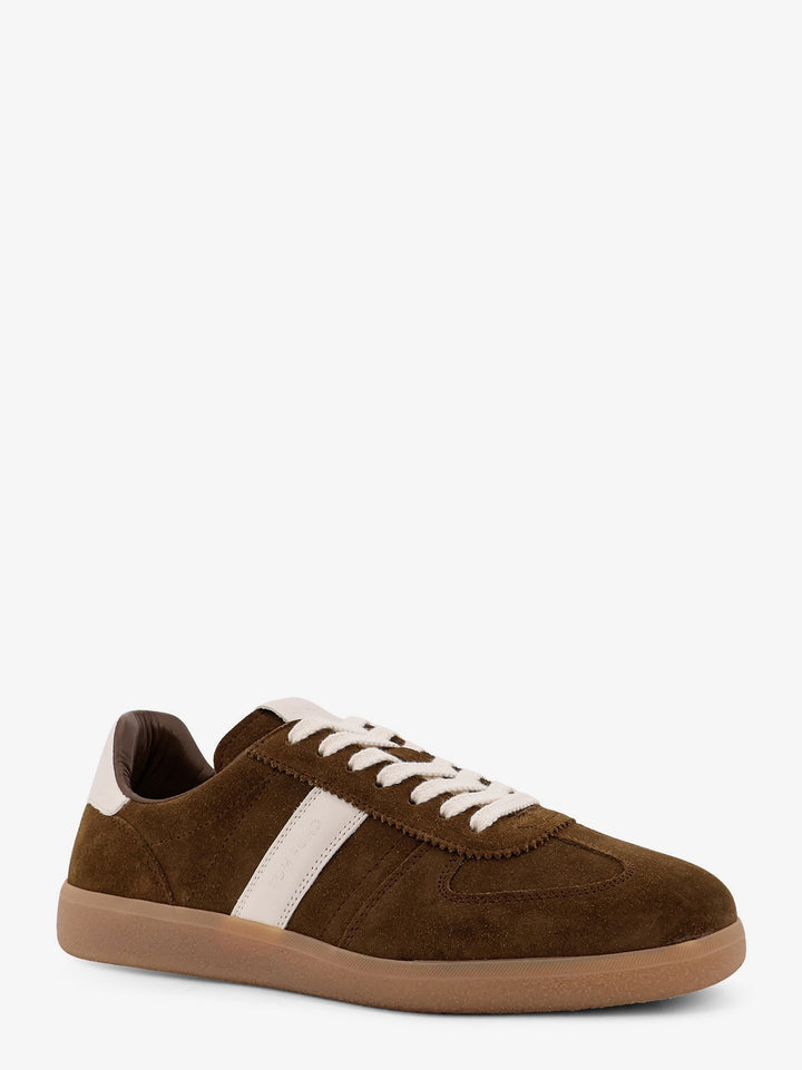 Tom Ford Men Low-Top Suede Sneakers