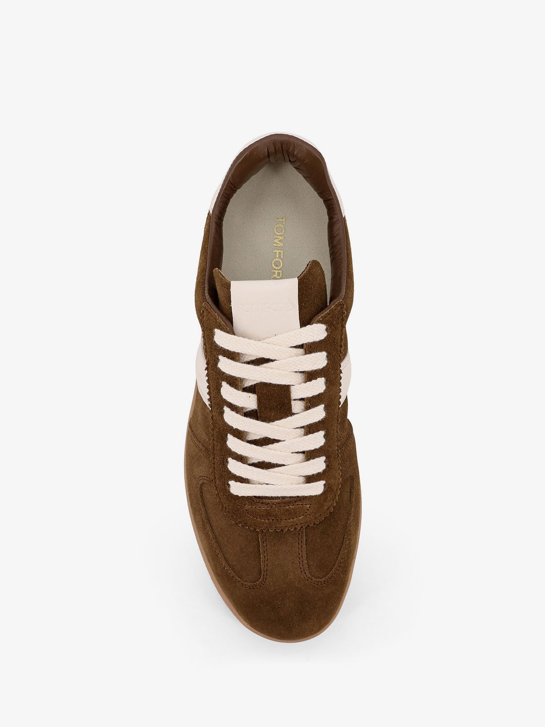 Tom Ford Men Low-Top Suede Sneakers