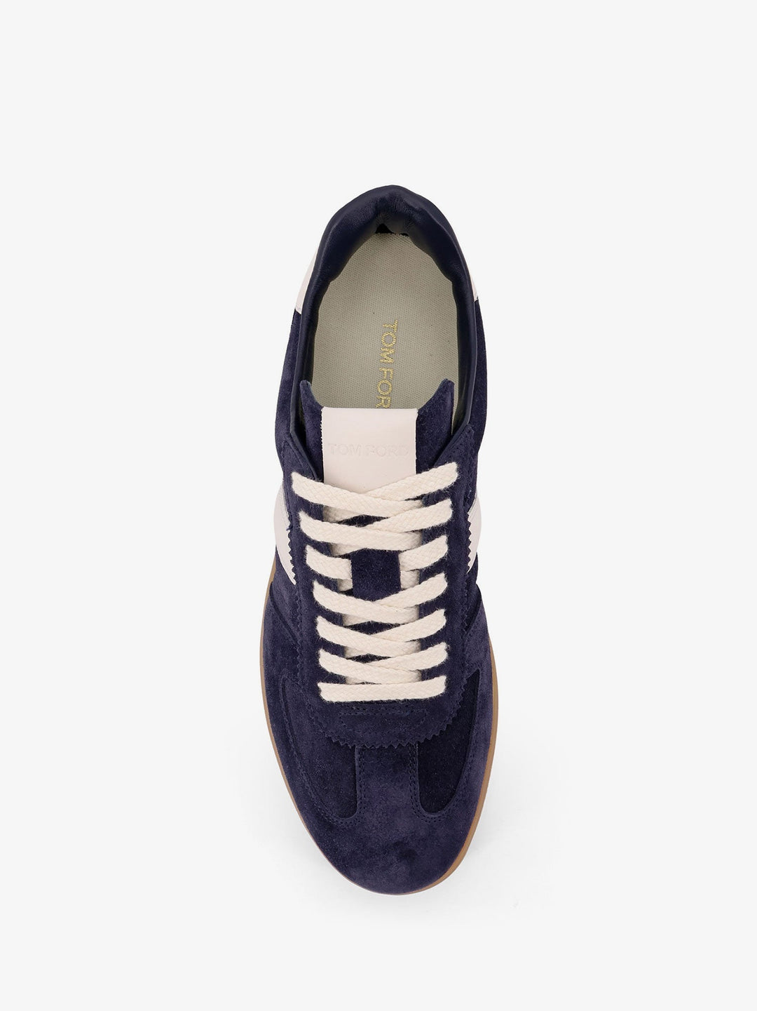 Tom Ford Men Low-Top Suede Sneakers