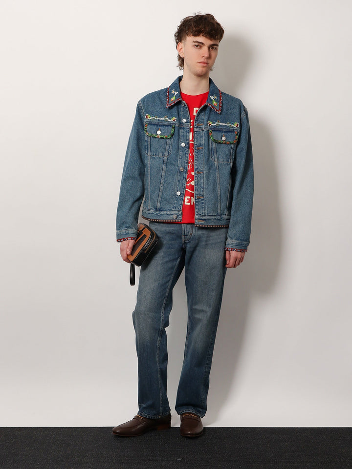 Valentino Men Le Chat De La Maison Cotton T-Shirt