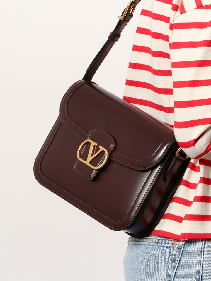 Valentino Garavani Women Valentino Garavani 9To5 Leather Shoulder Bag