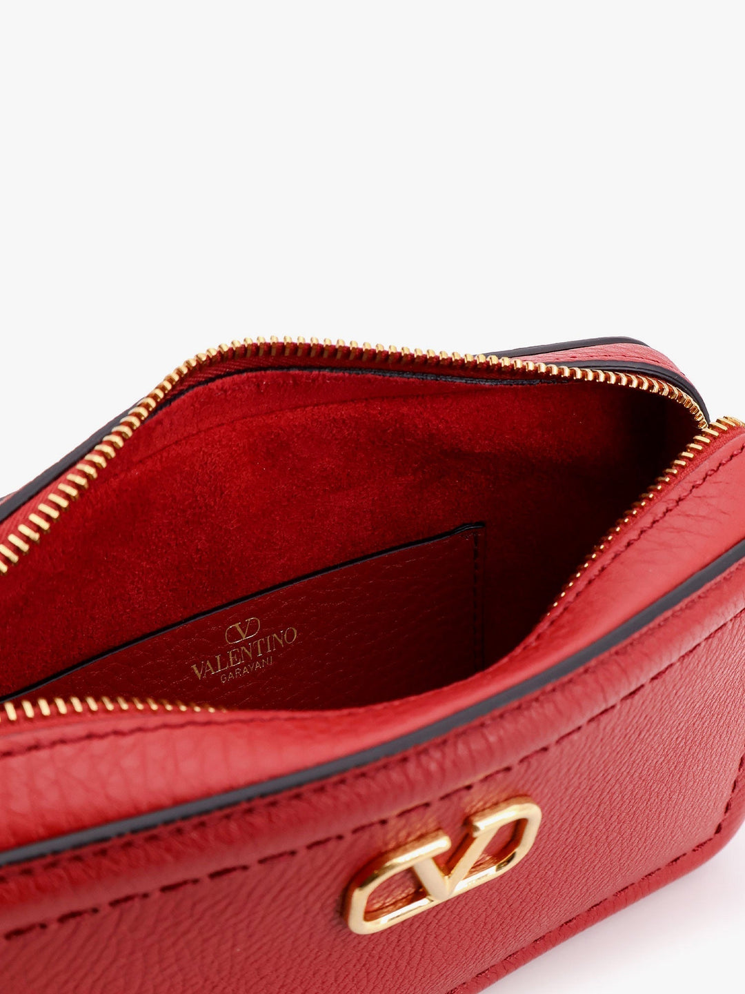 Valentino Garavani Women Valentino Garavani Alltime Leather Shoulder Bag With Vlogo Signature Detail
