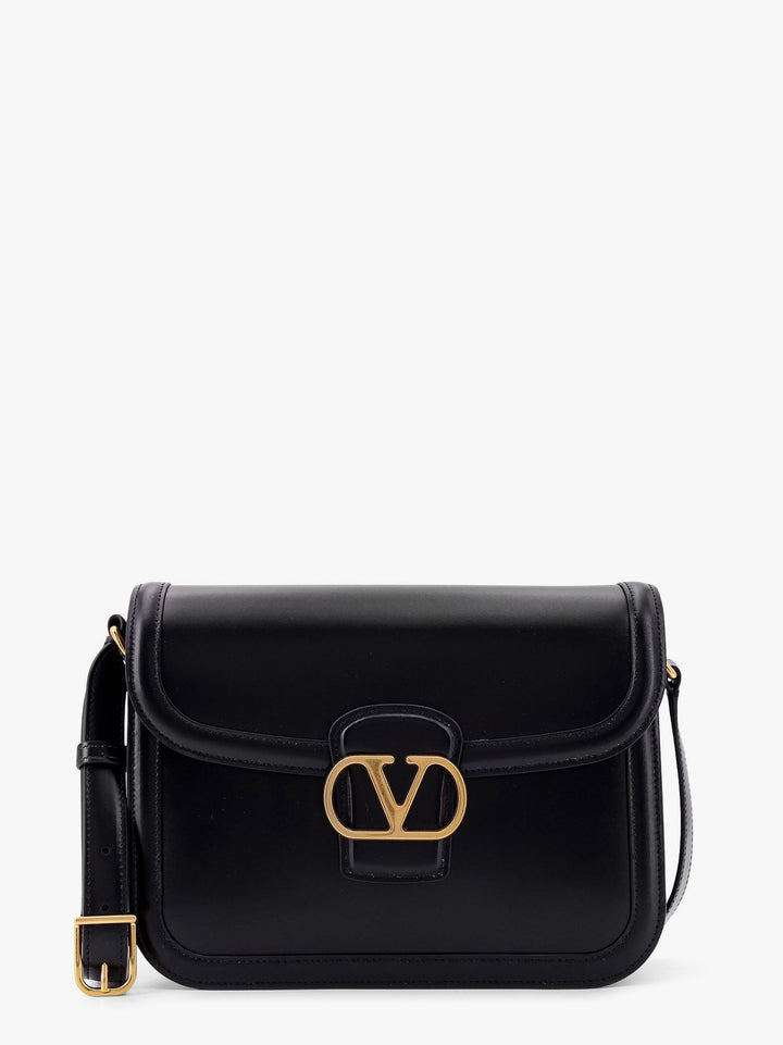 Valentino Garavani Men Valentino Garavani 9To5 Leather Shoulder Bag With Vlogo Signature Closure
