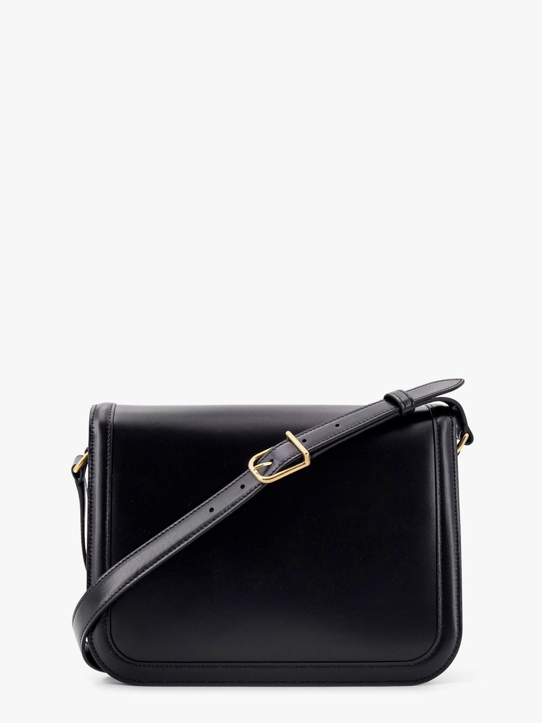 Valentino Garavani Men Valentino Garavani 9To5 Leather Shoulder Bag With Vlogo Signature Closure
