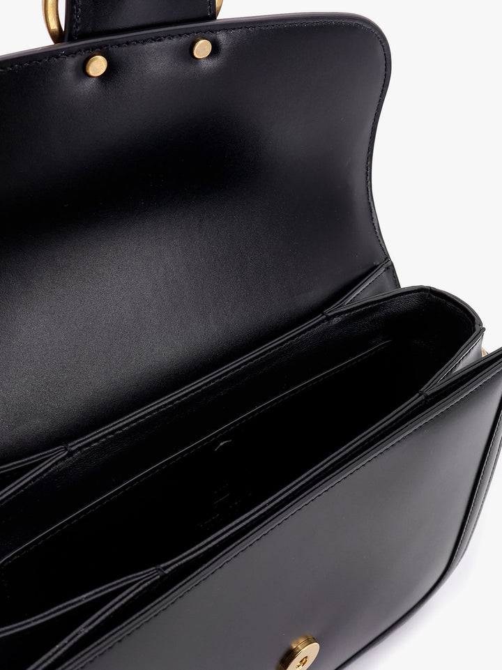 Valentino Garavani Men Valentino Garavani 9To5 Leather Shoulder Bag With Vlogo Signature Closure