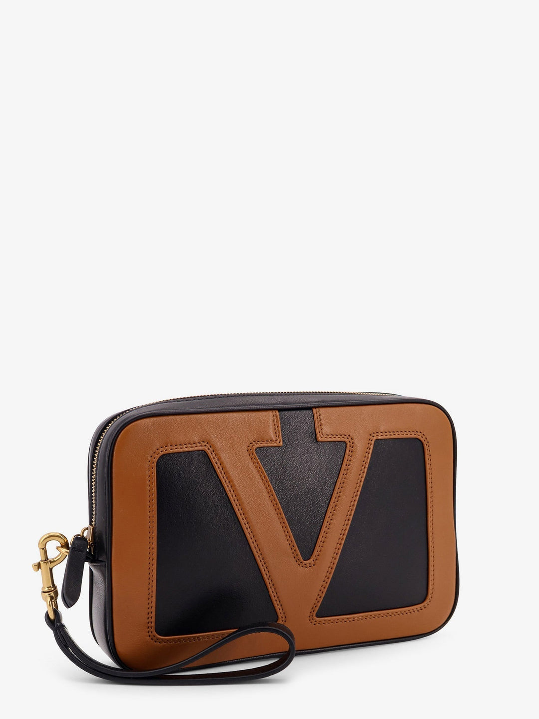 Valentino Garavani Men Valentino Garavani Viva Superstar Leather Clutch
