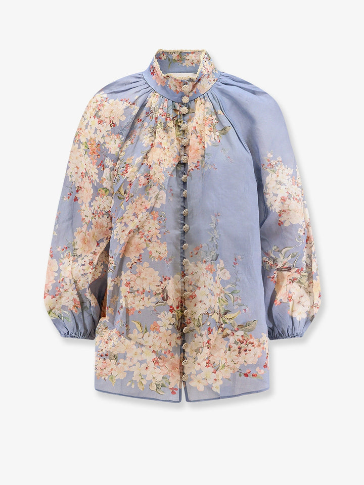 Zimmermann Women Cascadian Billow Ramie Shirt