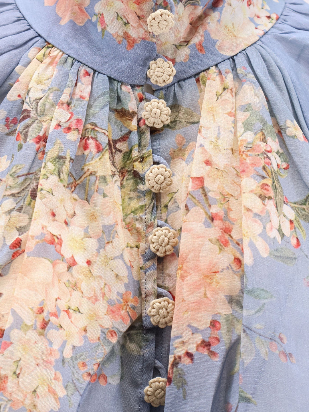 Zimmermann Women Cascadian Billow Ramie Shirt