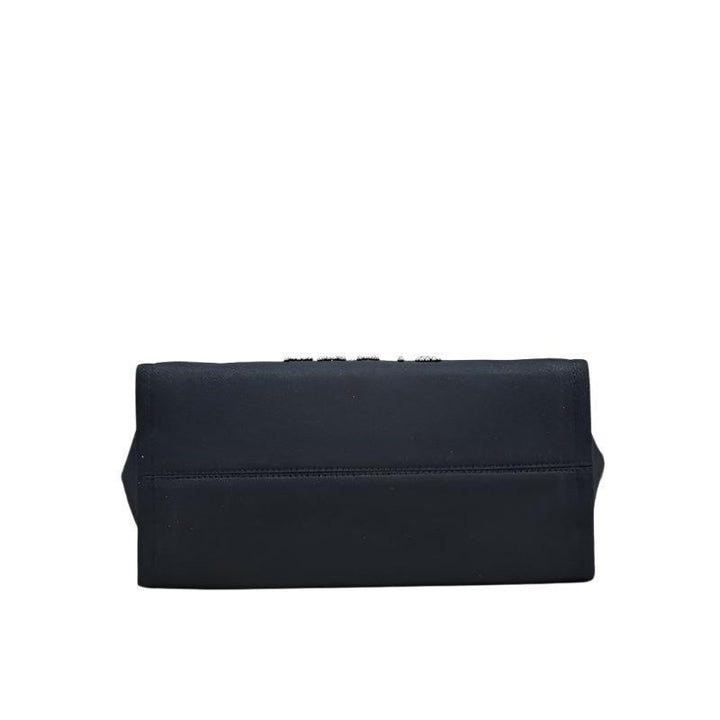 CHANEL MEDIUM BLACK PEARL BAG DEAUVILLE