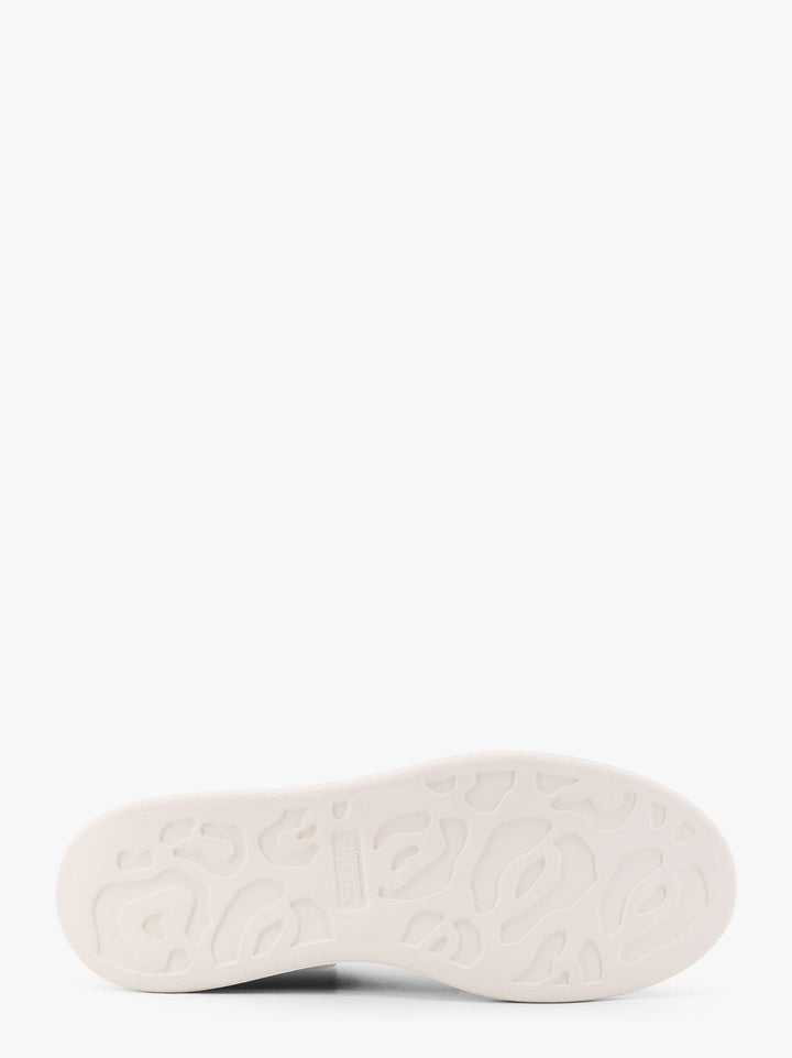 Alexander Mcqueen Women Oversized Suede Sneakers With Engraved Logo On The Front