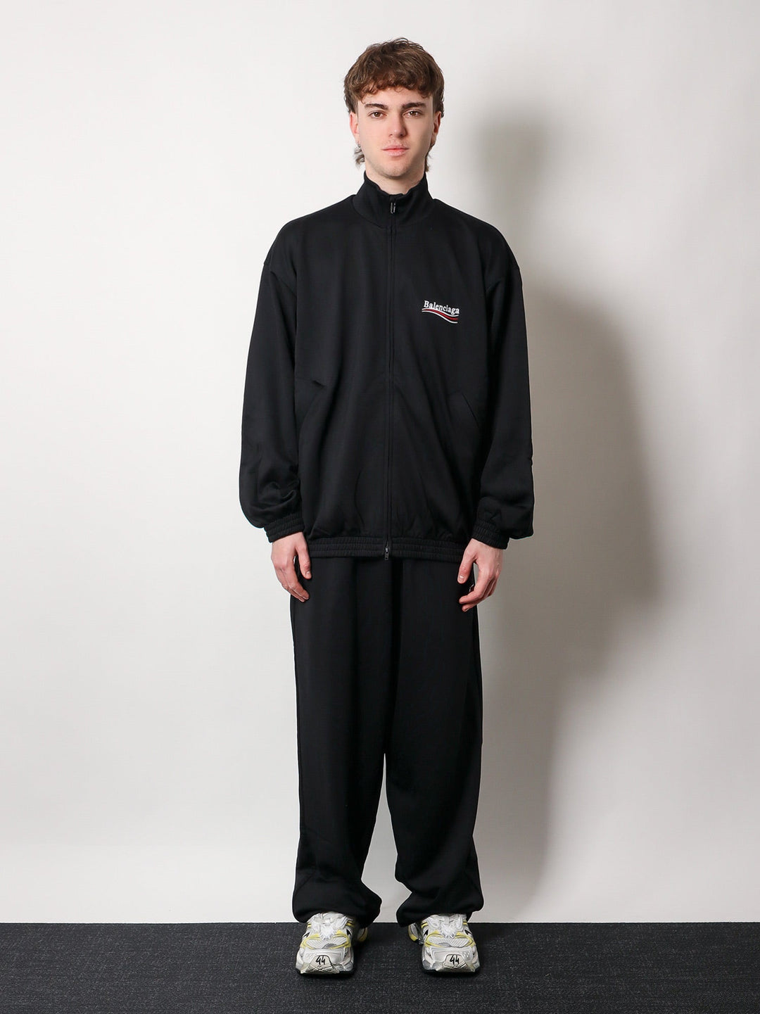 Balenciaga Men Balenciaga Unisex Sweatshirt With Logo Embroidery