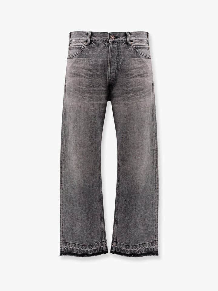 Celine Men Wesley Fringed Bottom Jeans