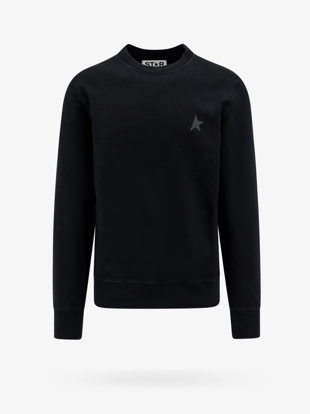 Golden Goose Deluxe Brand Men Cotton Sweatshirt With Iconic Frontal Star
