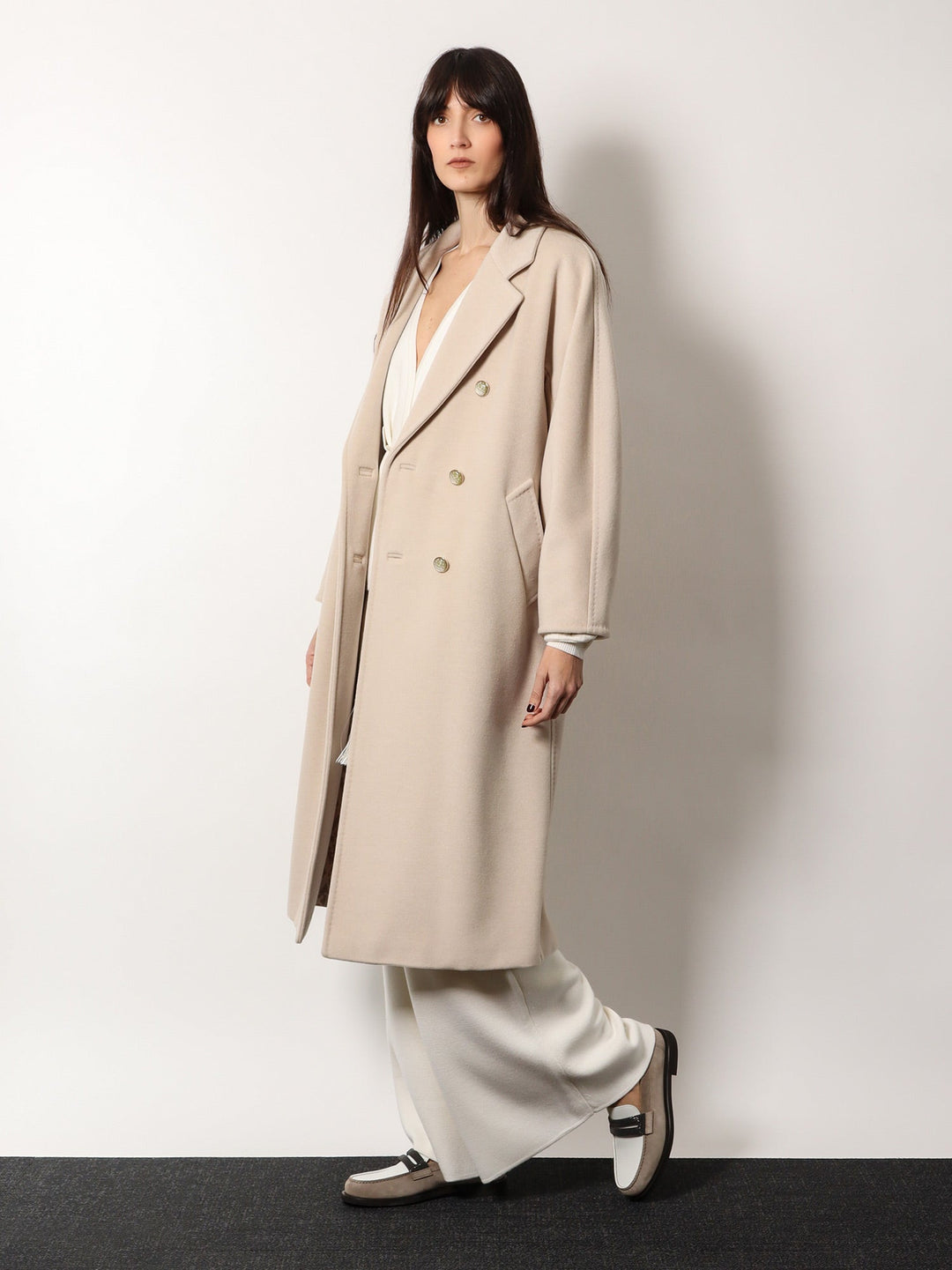 Max Mara Women Ticino Virgin Wool And Cashmere Coat Max Mara Special Edition