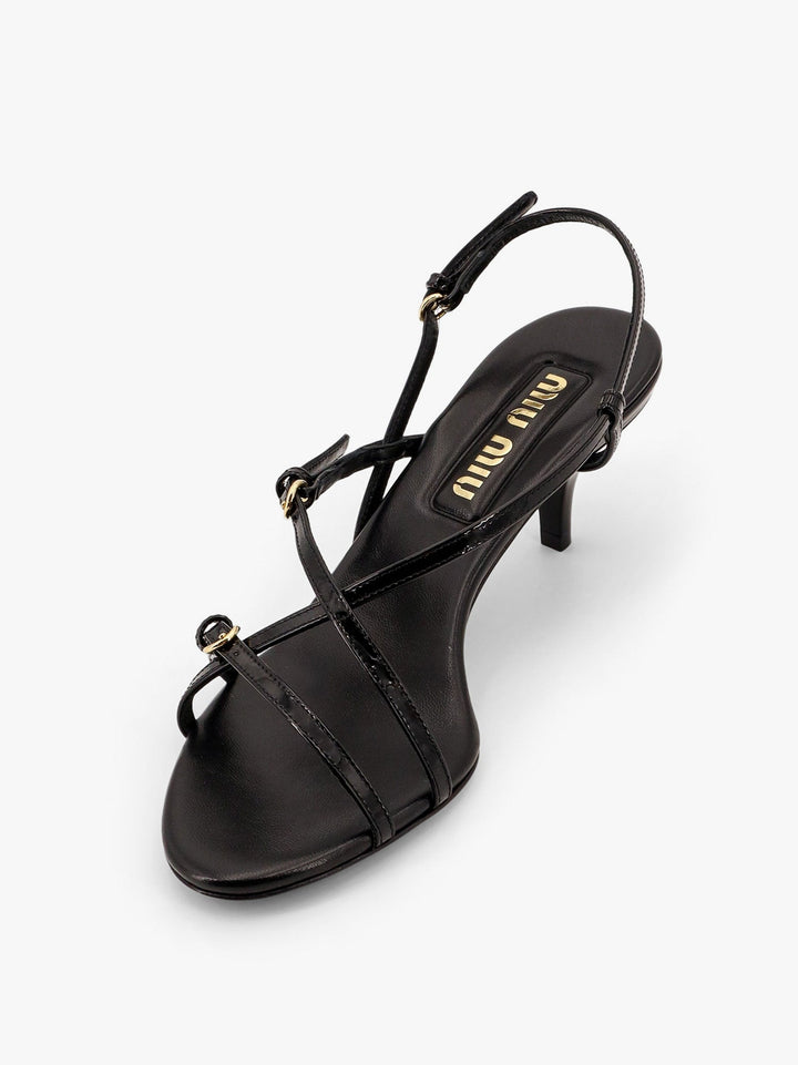 Miu Miu Women Patent Leather Sandals
