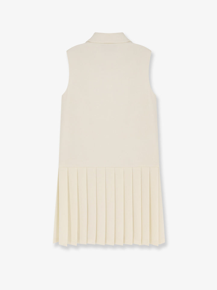 Miu Miu Women Virgin Wool And Mohair Short Dress