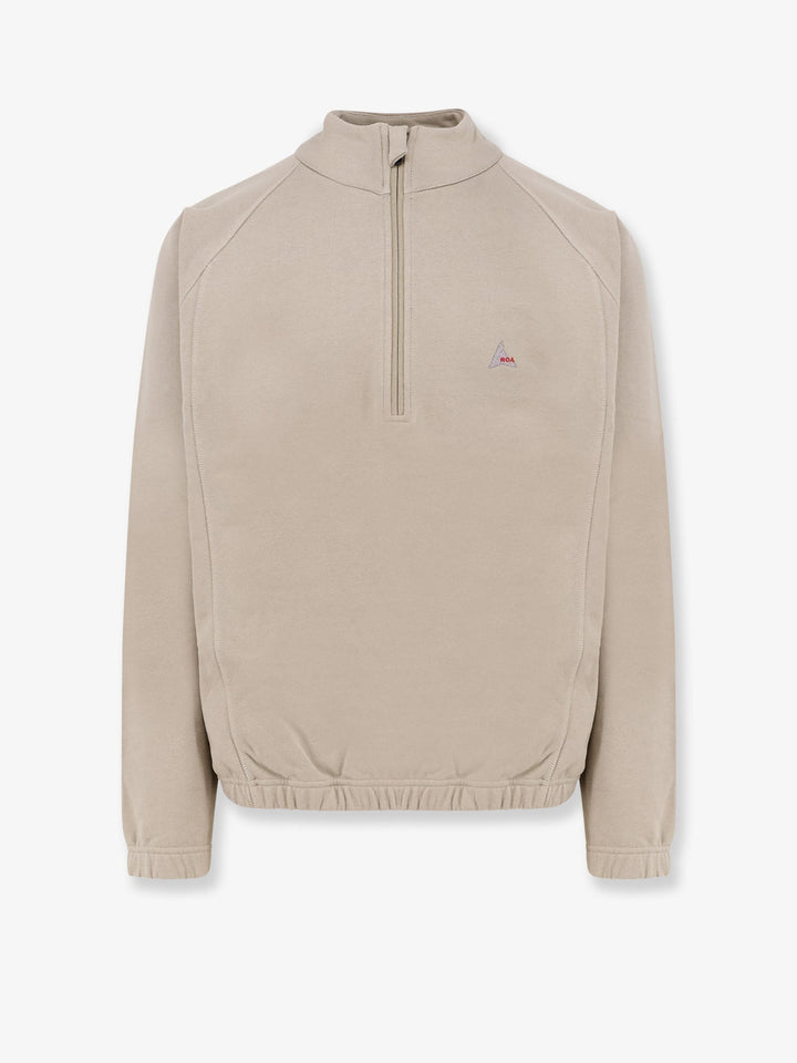 Roa Men Stretch Cotton Sweatshirt With Logo