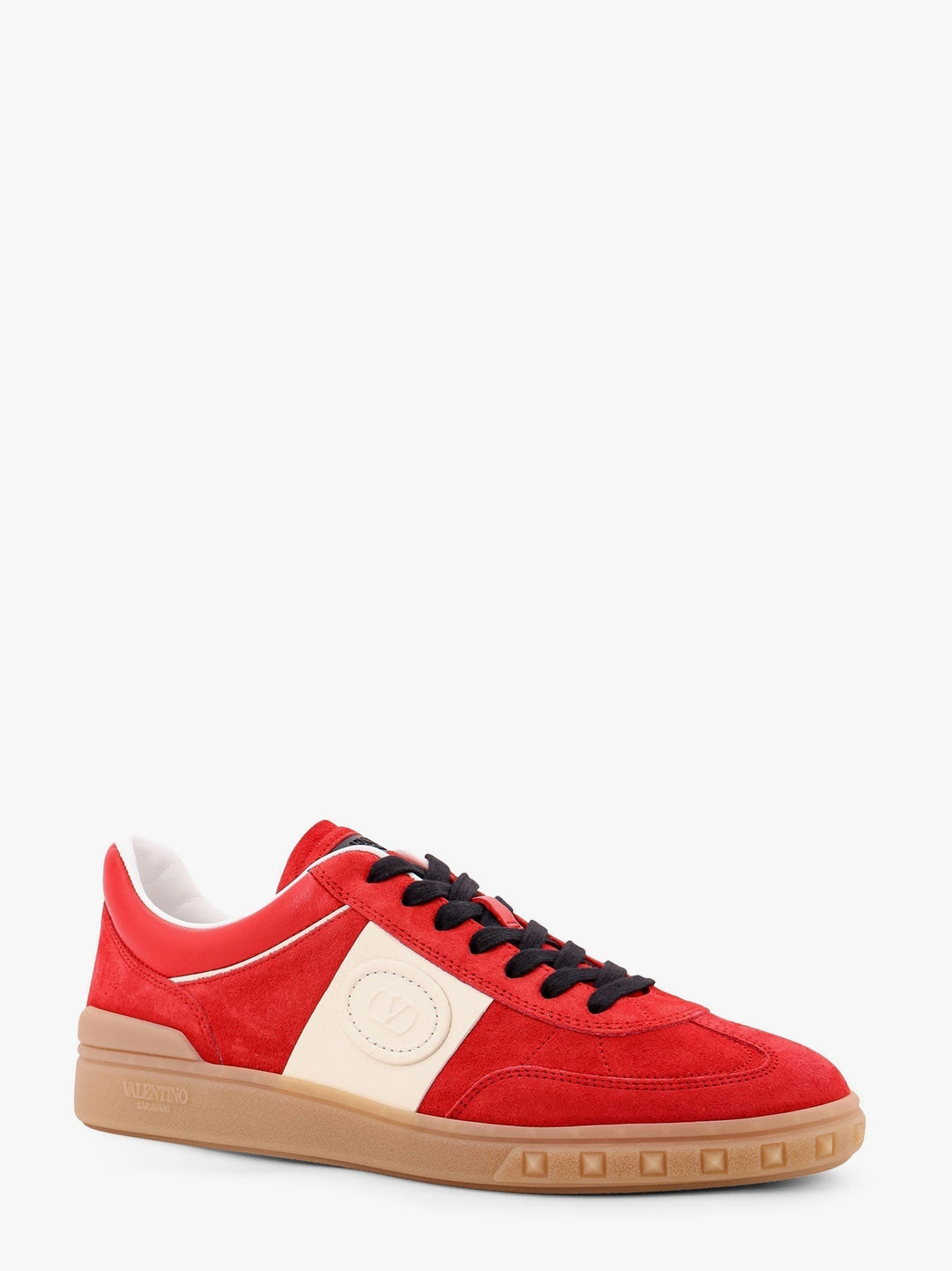Valentino Garavani Men Valentino Garavani Upvillage Low Top Sneaker In Suede And Leather