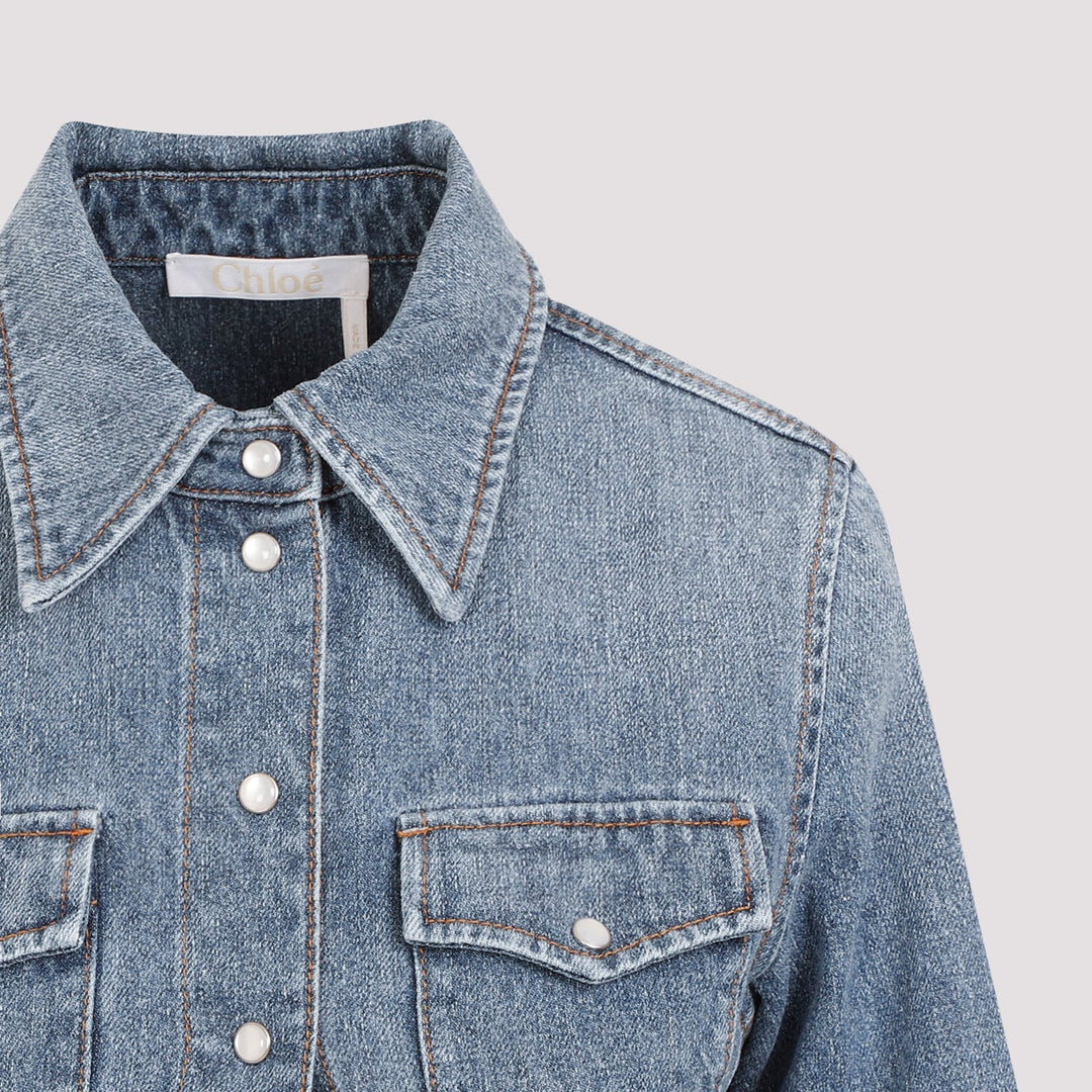 Chloe Denim Shirt Women
