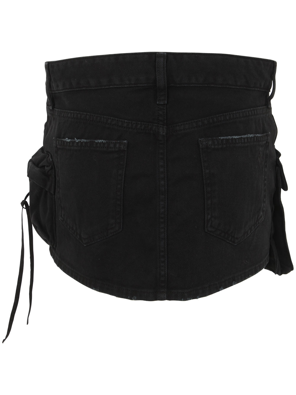 The Attico Women Fay Denim Mini Skirt