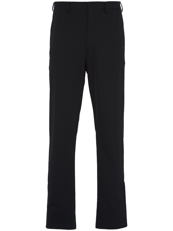 Prada Men Pantaloni In Tecno Stretch