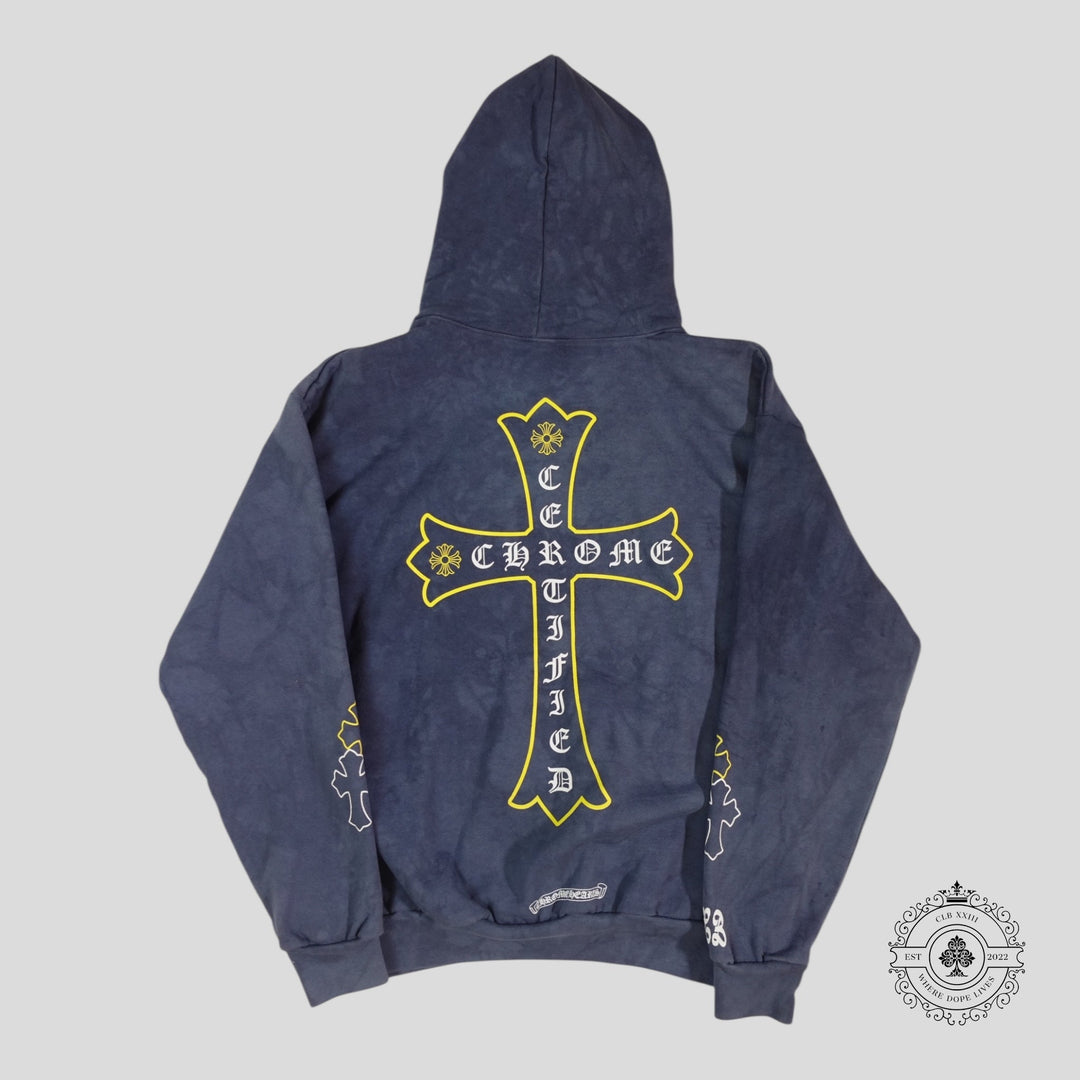 Chrome Hearts Certified Chrome Hoodie in Blue