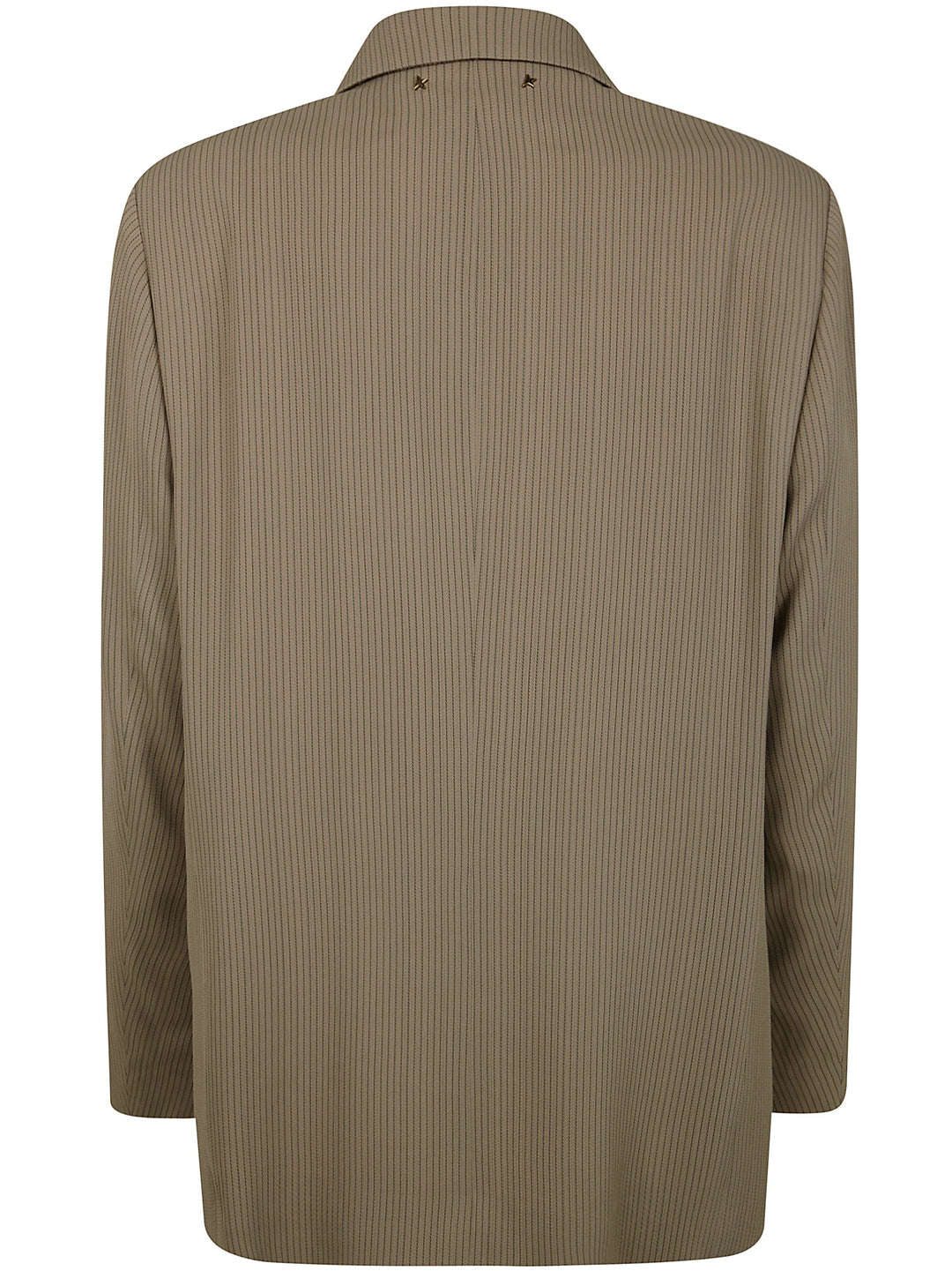 Golden Goose Women Journey W`S Sb Over Jacket Maia Pinstripe Blend Viscose