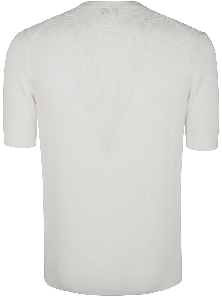Zegna Men Premium Cotton Stitch T-Shirt
