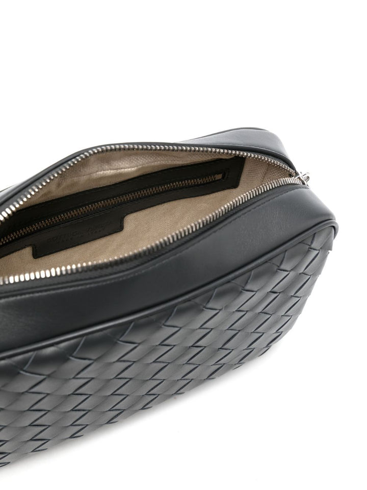 Bottega Veneta Men Camera Bag Intrecciato Piccola