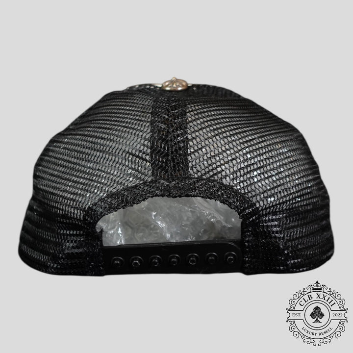Chrome Hearts Foti Patch Trucker Hat in White