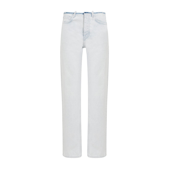 Balenciaga Cut Off Waistband Jeans Women