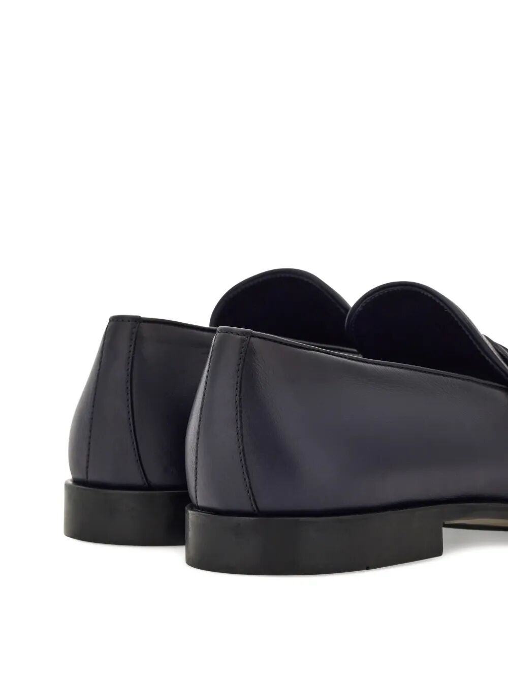 Ferragamo Men Desio Shaded Leather Loafers