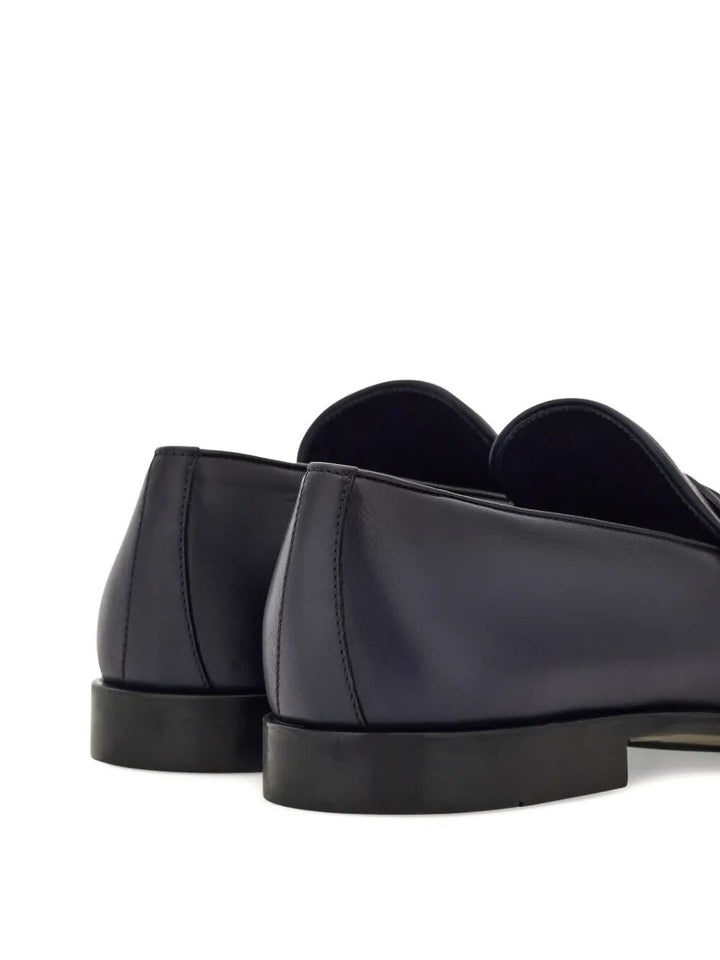 Ferragamo Men Desio Shaded Leather Loafers
