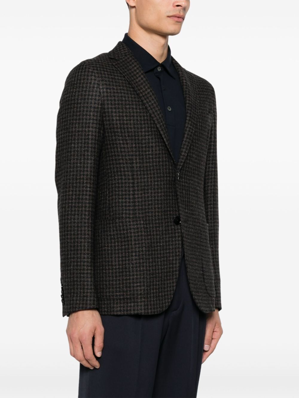 Zegna Men Wool, Linen And Cashmere Jacket