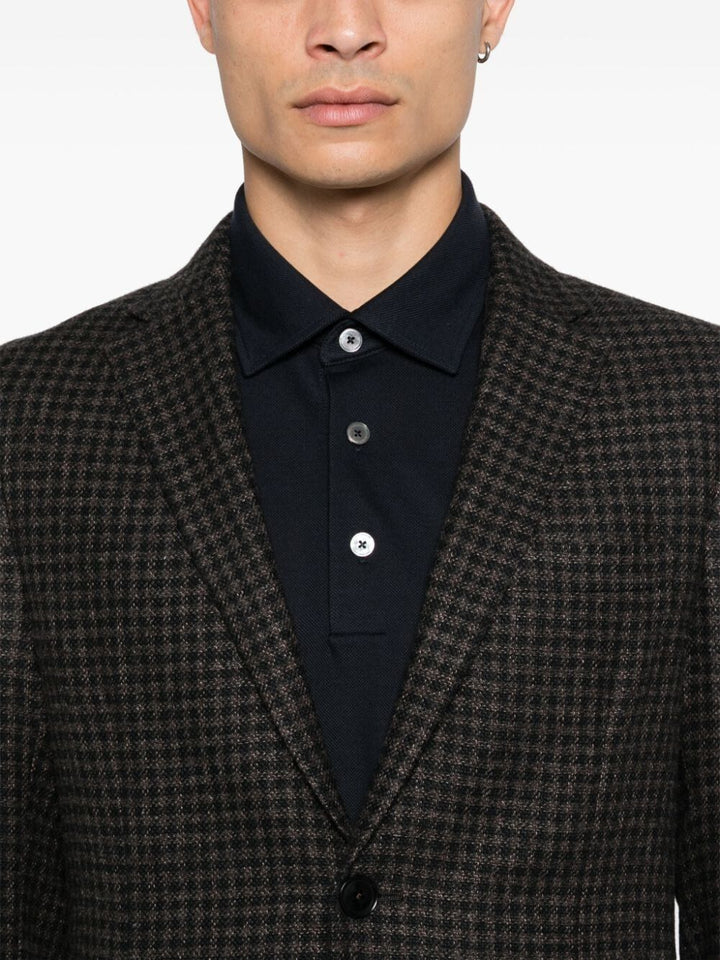 Zegna Men Wool, Linen And Cashmere Jacket