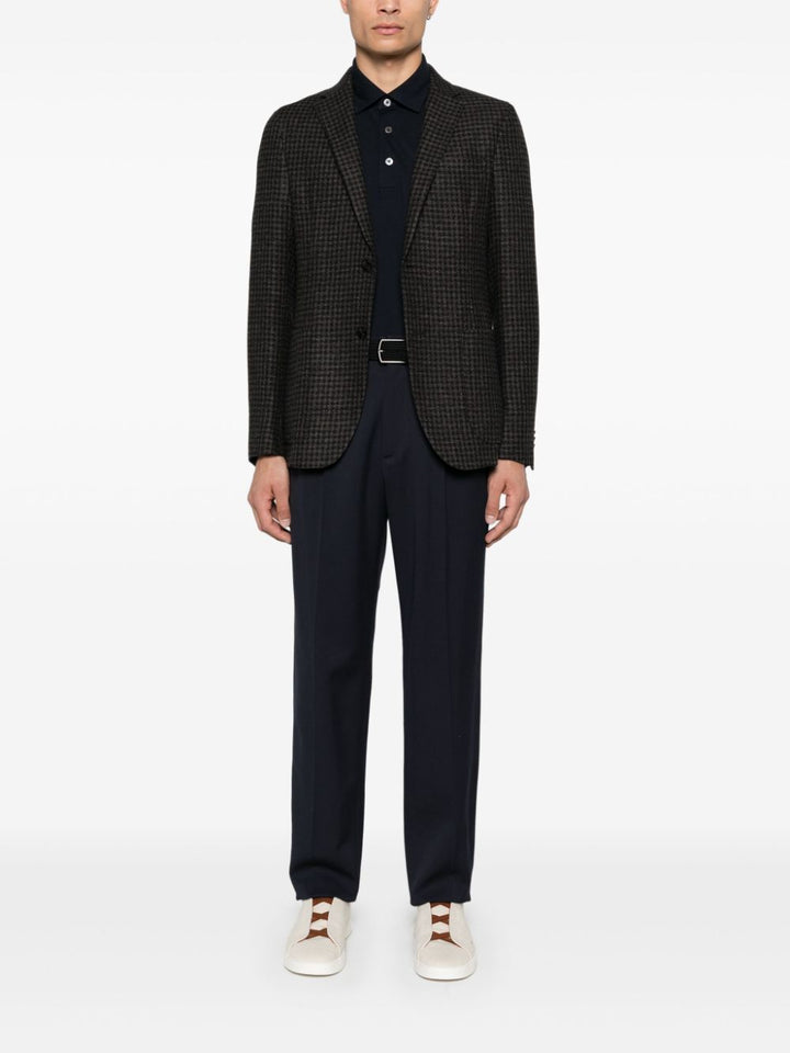 Zegna Men Wool, Linen And Cashmere Jacket
