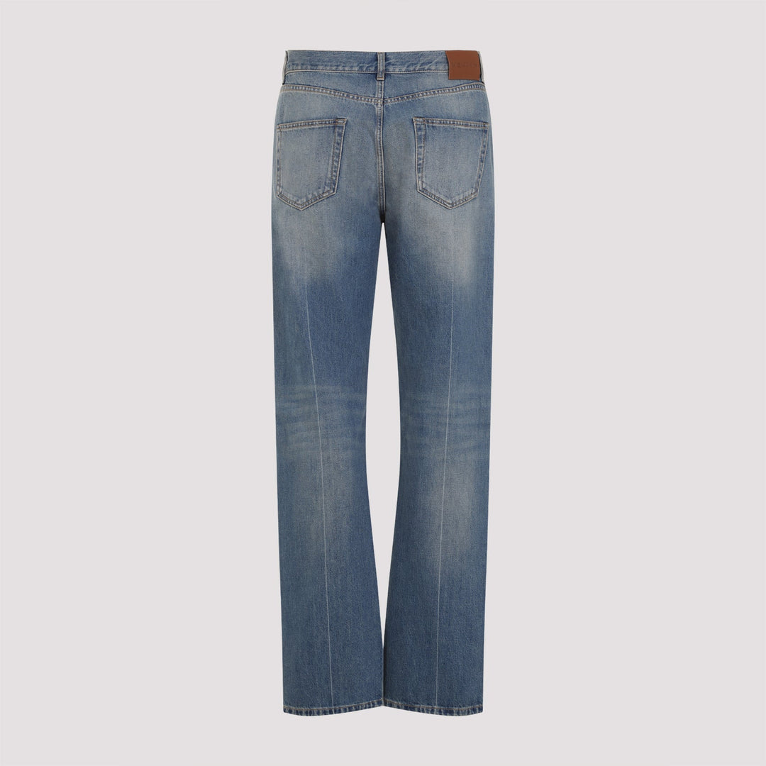 Alexander Mcqueen Straight Leg Jeans Men