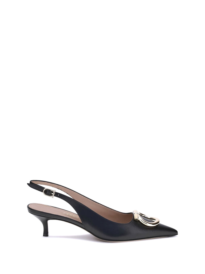 Ferragamo Women Gancini Slingback Pumps