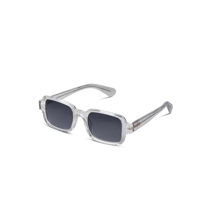 X Frame Therapy unisex black tinted UV3 Sunglasses