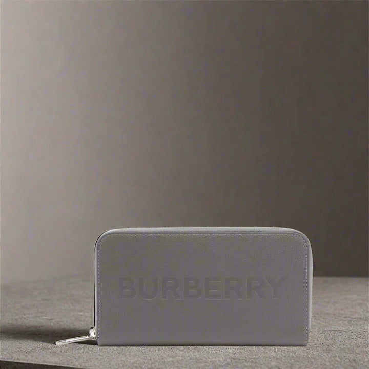 Burberry women's grey leather Wallets